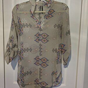 Womens printed tunic